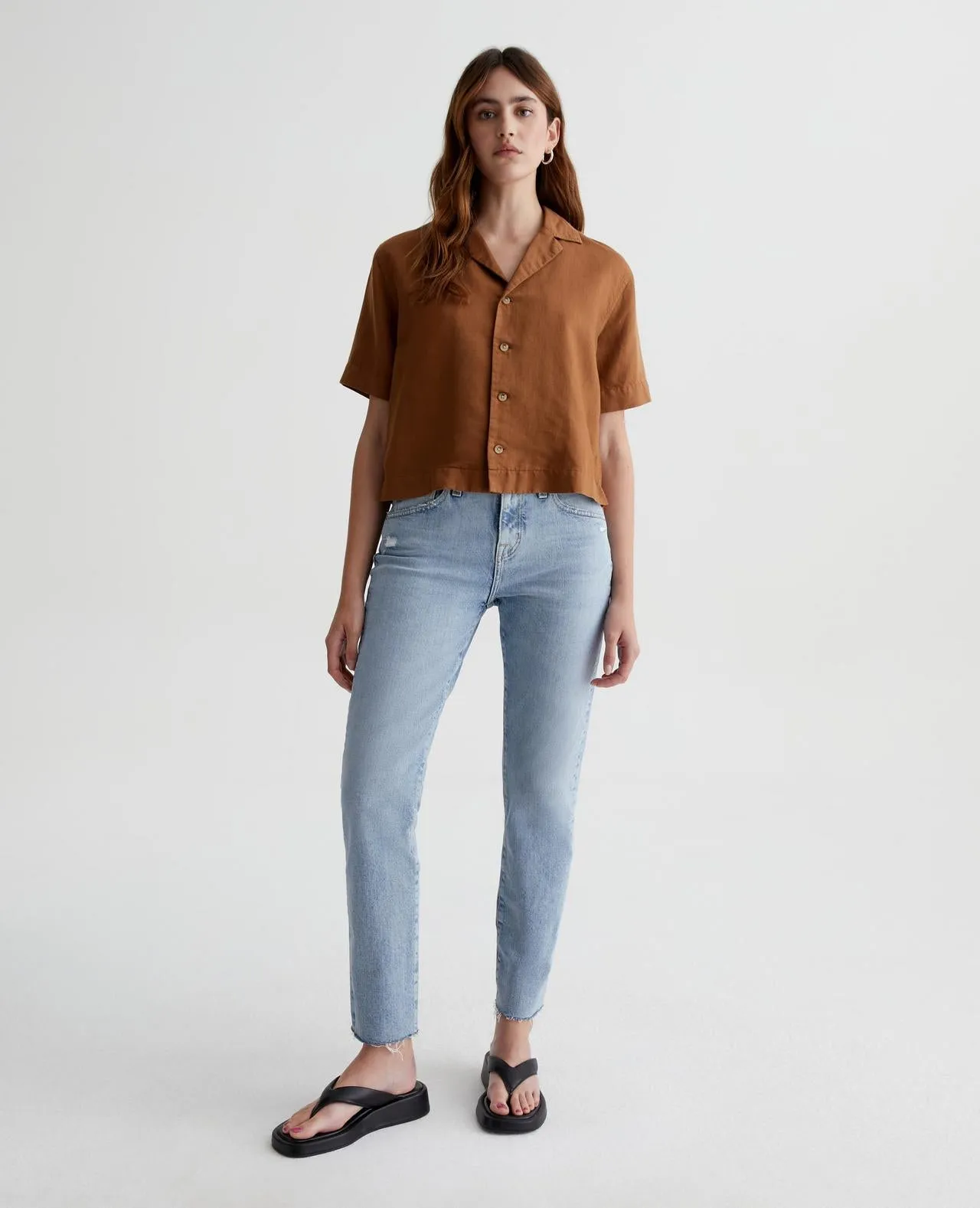 AG Jeans Ex-Boyfriend Slim - Windswept