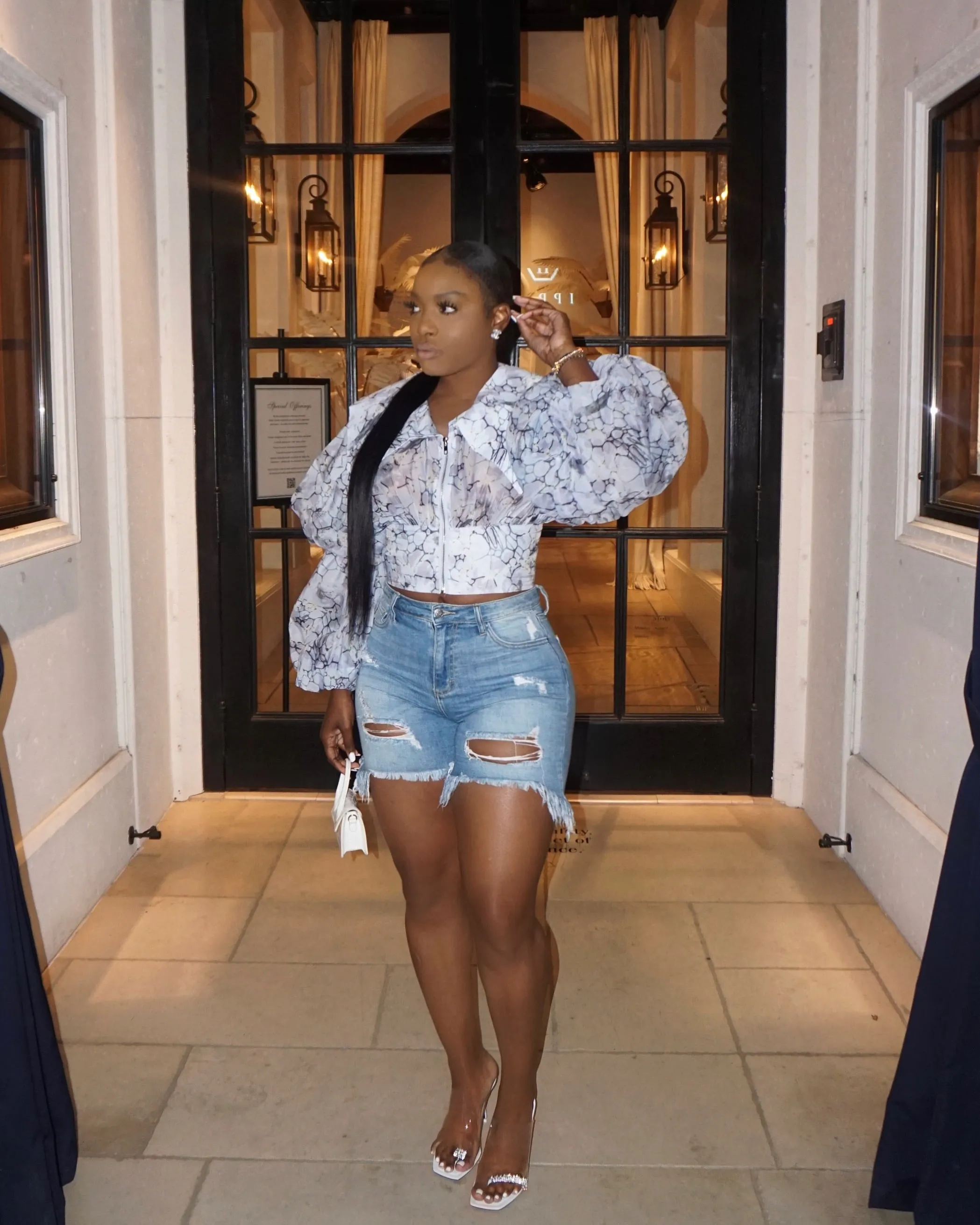 Bermuda | jean shorts