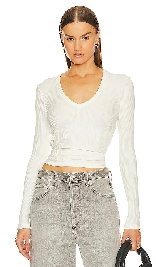 Citizens of Humanity Florence V-neck Tank in White