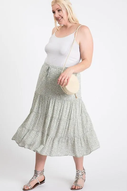 Floral Summer Skirt