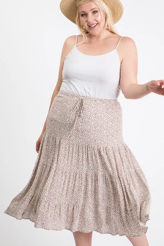 Floral Summer Skirt
