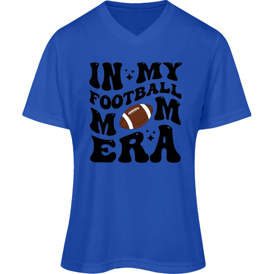 Football Mom TT11W Team 365 Womens Zone Tee