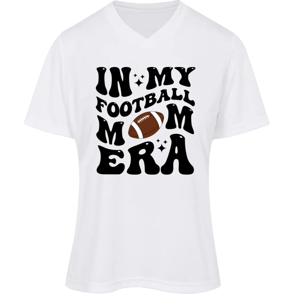 Football Mom TT11W Team 365 Womens Zone Tee