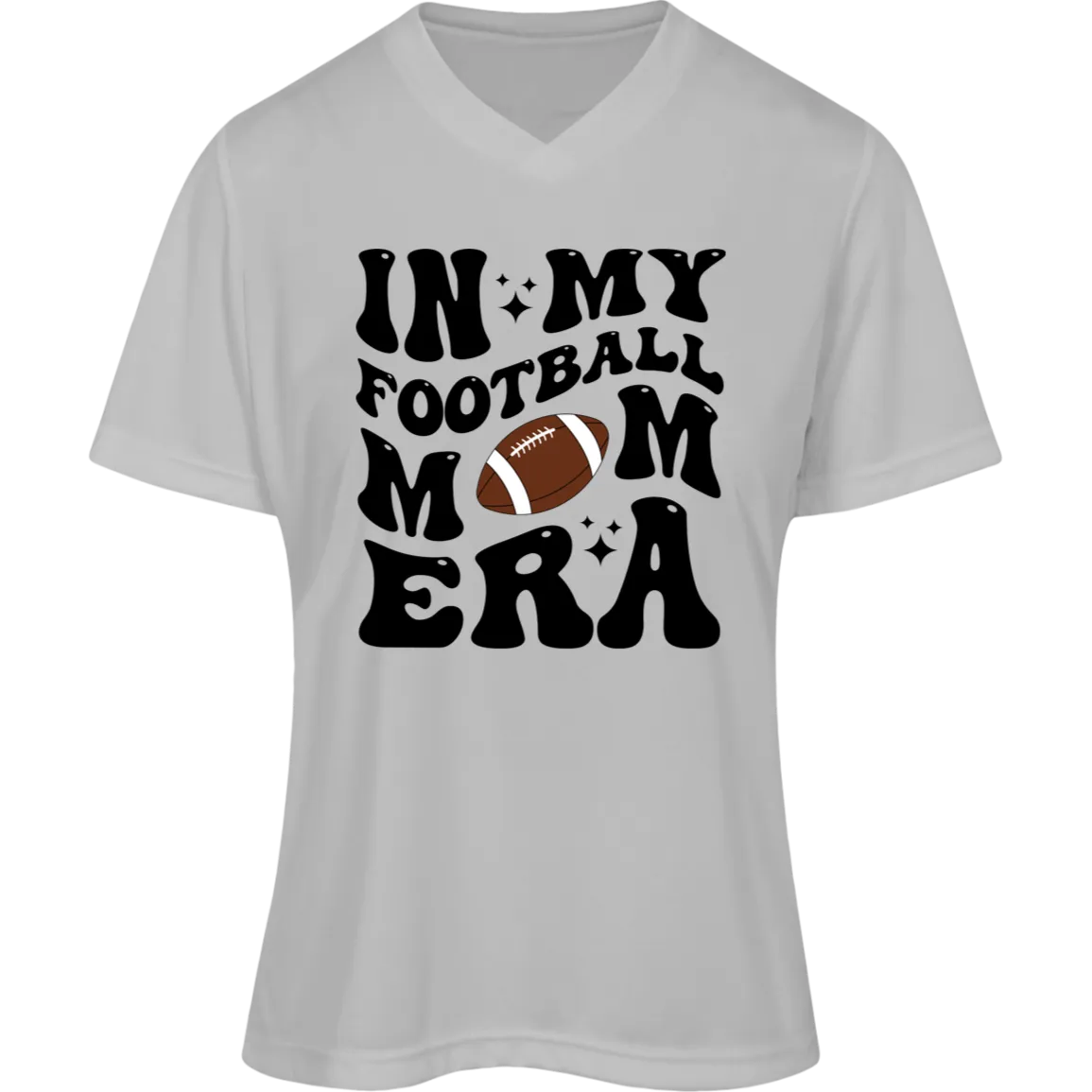 Football Mom TT11W Team 365 Womens Zone Tee