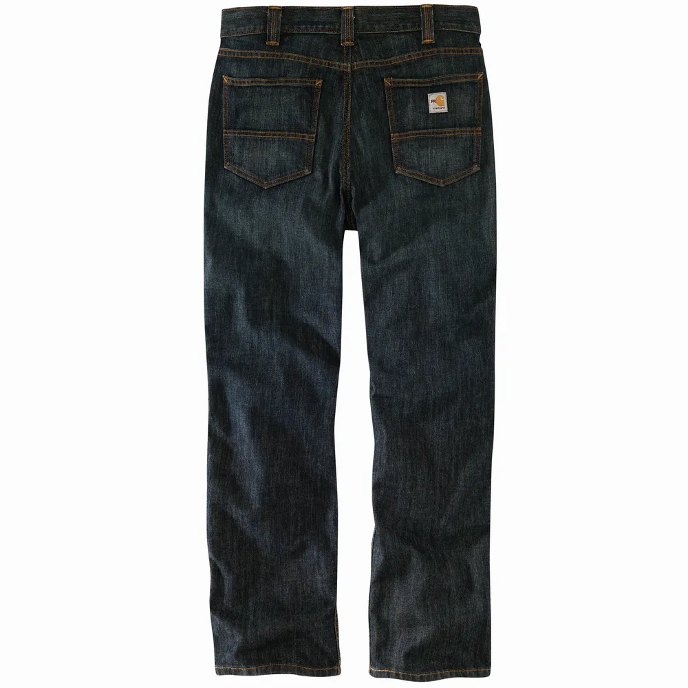 FR FORCE RUGGED FLEX RELAXED FIT DENIM JEAN - I31-Midnight Sand | Carhartt 104790