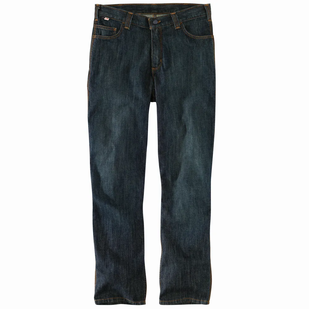 FR FORCE RUGGED FLEX RELAXED FIT DENIM JEAN - I31-Midnight Sand | Carhartt 104790