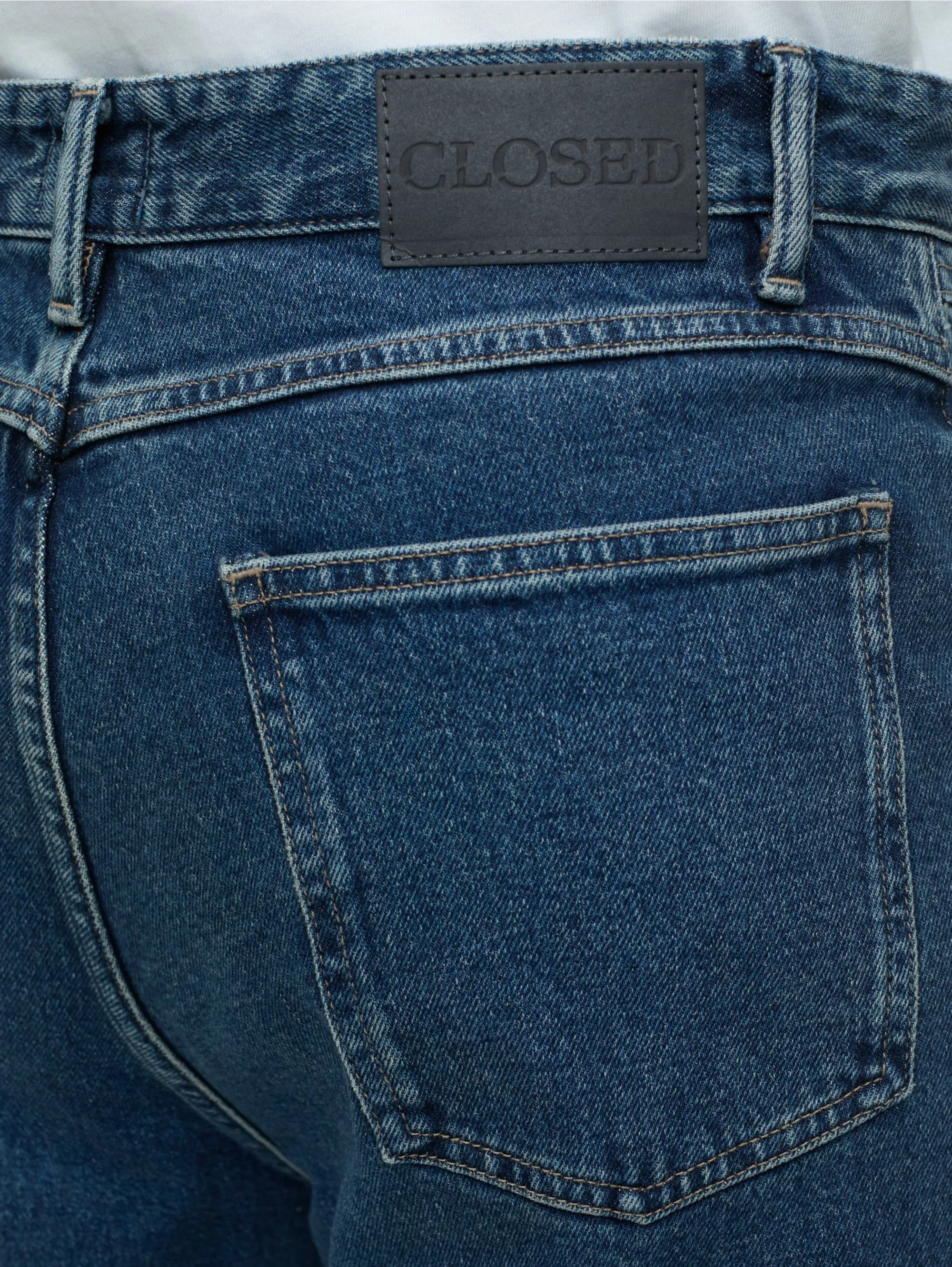 Jeans Cinque Tasche con Vita Bassa Blu