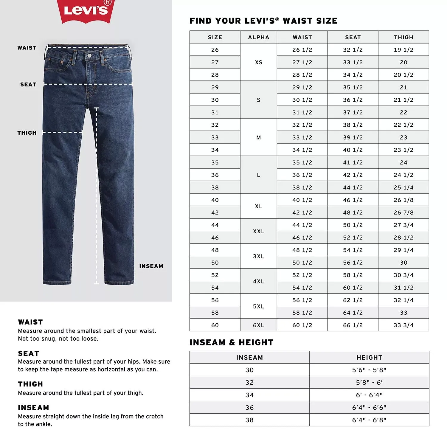 Levi's 569 Men's Straight Fit Relaxed Jeans