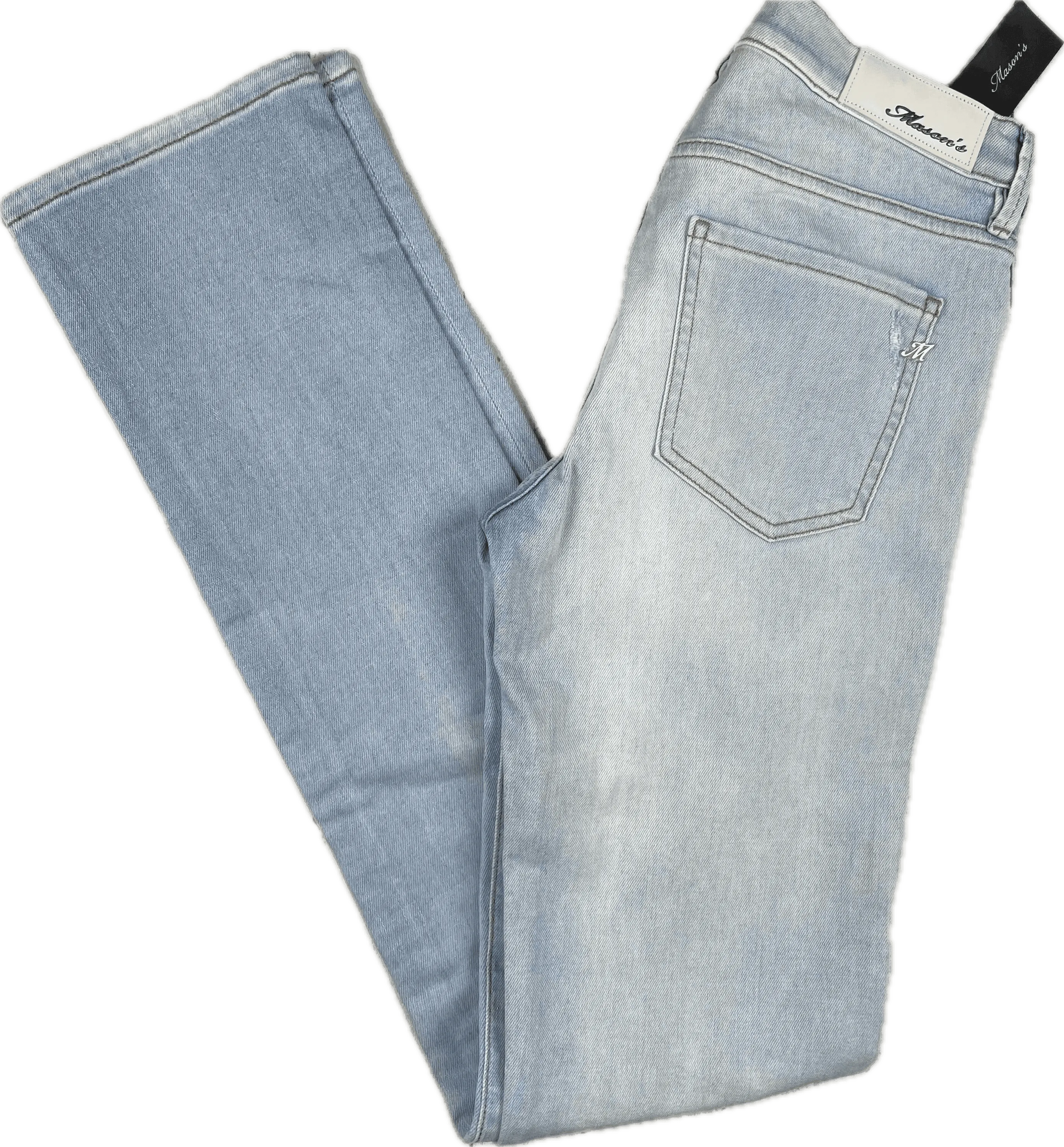 NWT - Masons - Stunning Italian Studded 'Delfina' Jeans  -Size 28
