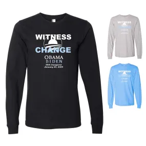 Obama Witness to Change Long Sleeve T-Shirt