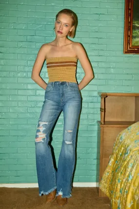 Stellar High Rise Flare Jeans