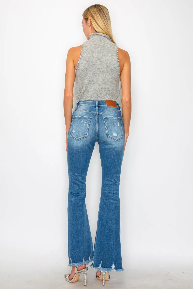 Stellar High Rise Flare Jeans