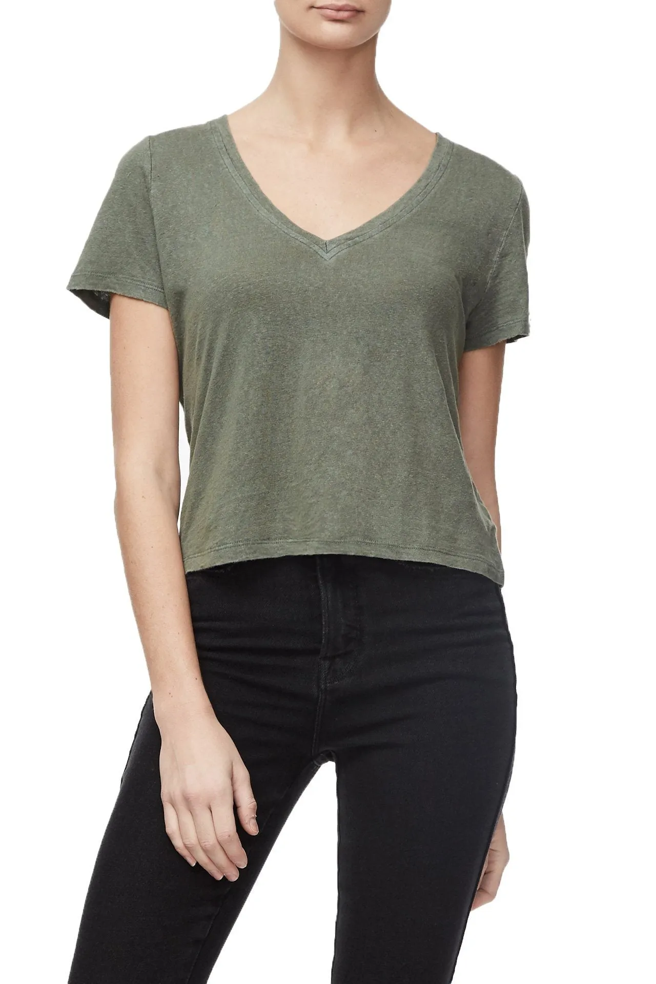 THE WORN-IN TEE | OLIVE002