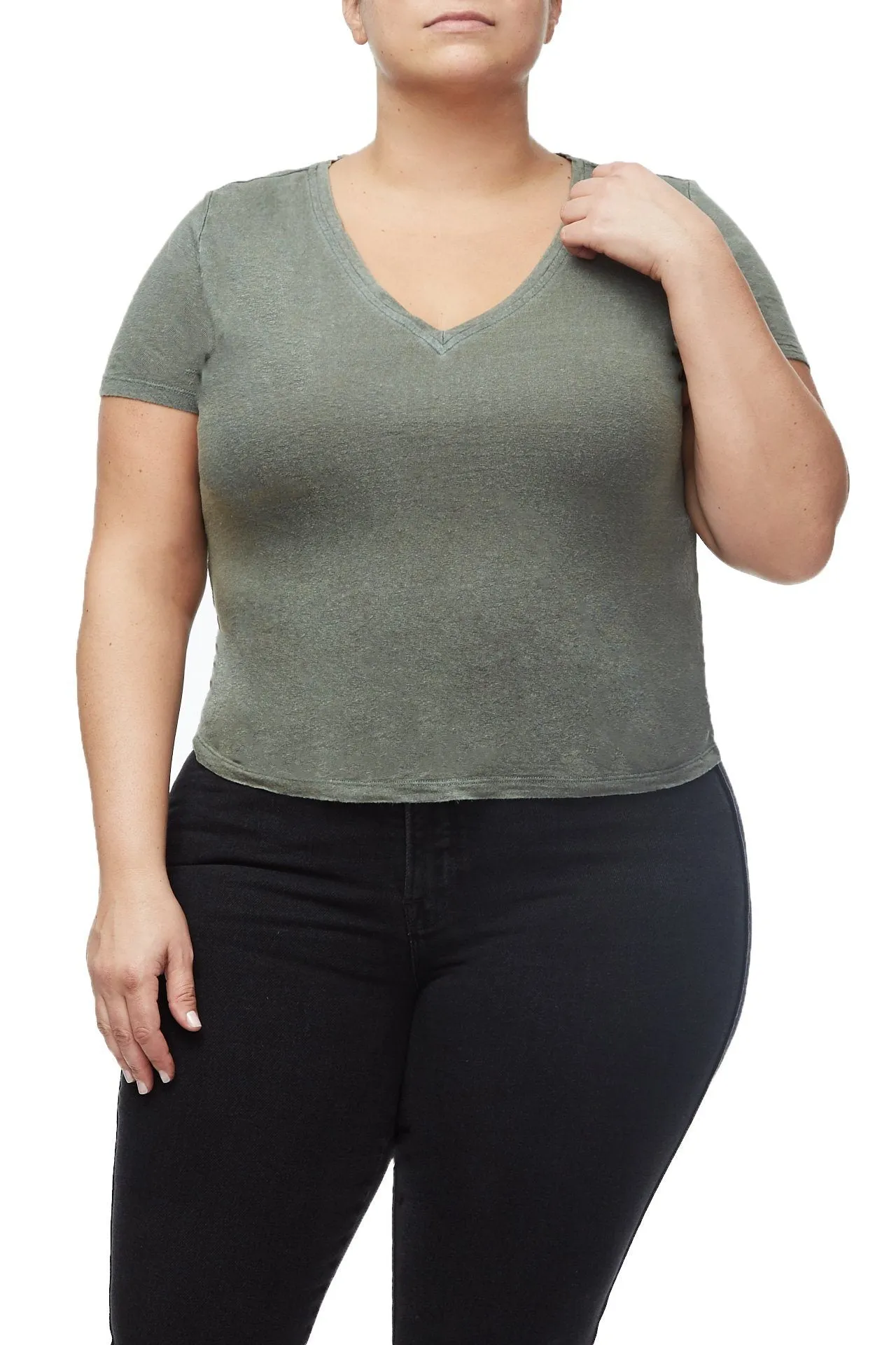 THE WORN-IN TEE | OLIVE002