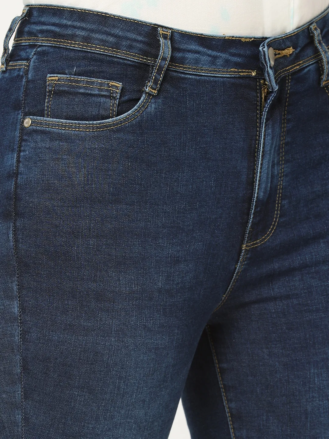 Women Sky High-Rise Skinny Fit Jeans