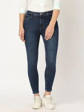 Women Sky High-Rise Skinny Fit Jeans
